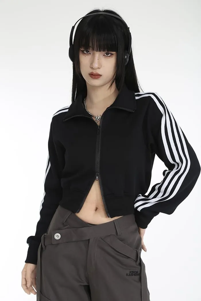 Cropped Track Jacket