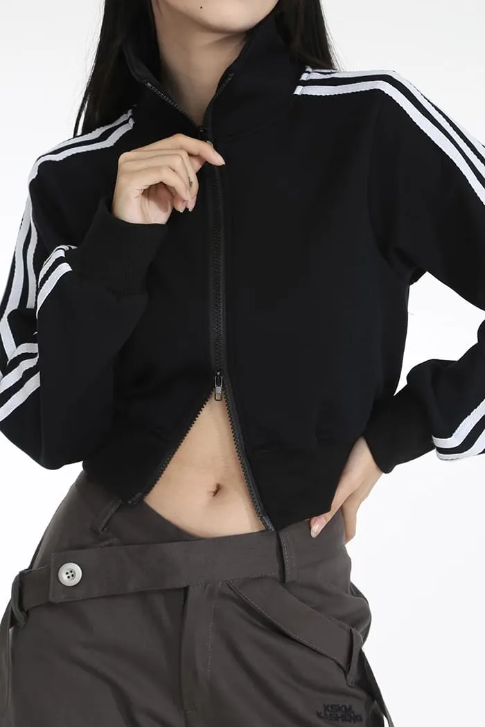 Cropped Track Jacket