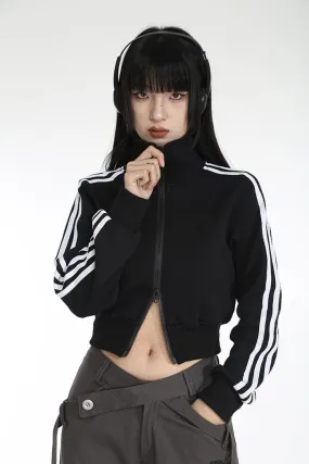 Cropped Track Jacket