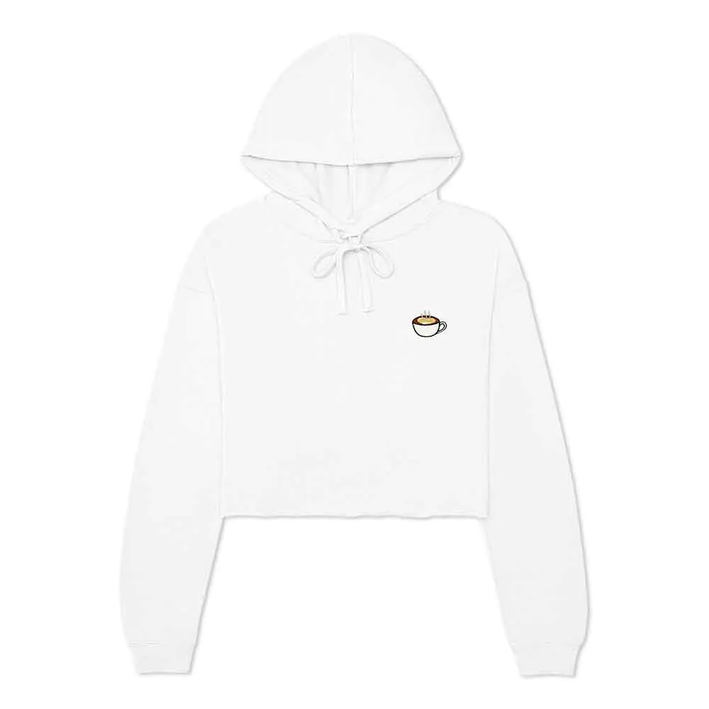 Dalix Cappuccino Cropped Hoodie