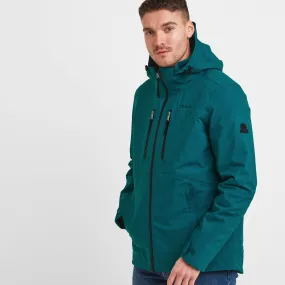 Denton Mens 3-in-1 Waterproof Jacket - Pacific Blue