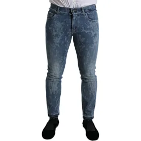 Dolce & Gabbana Chic Blue Skinny Stretch Denim Jeans