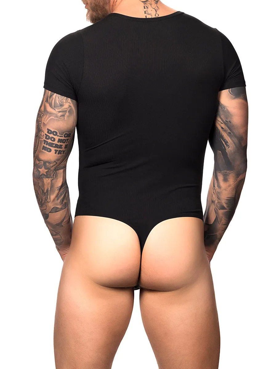 Everyday Ribbed T-Shirt Thong Bodysuit