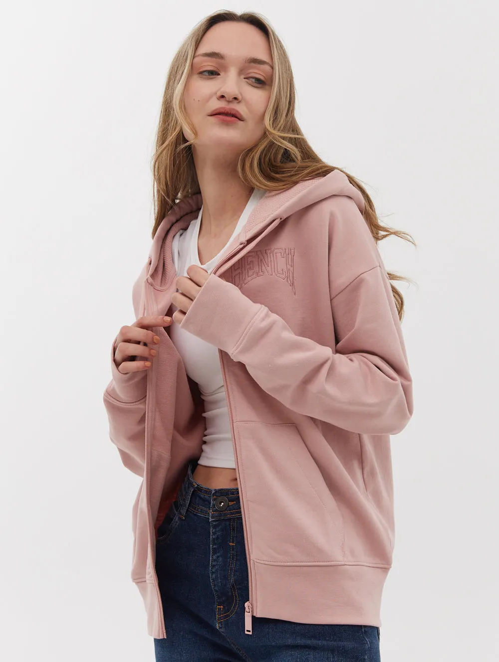 Flavia Oversize Zip-Up Hoodie