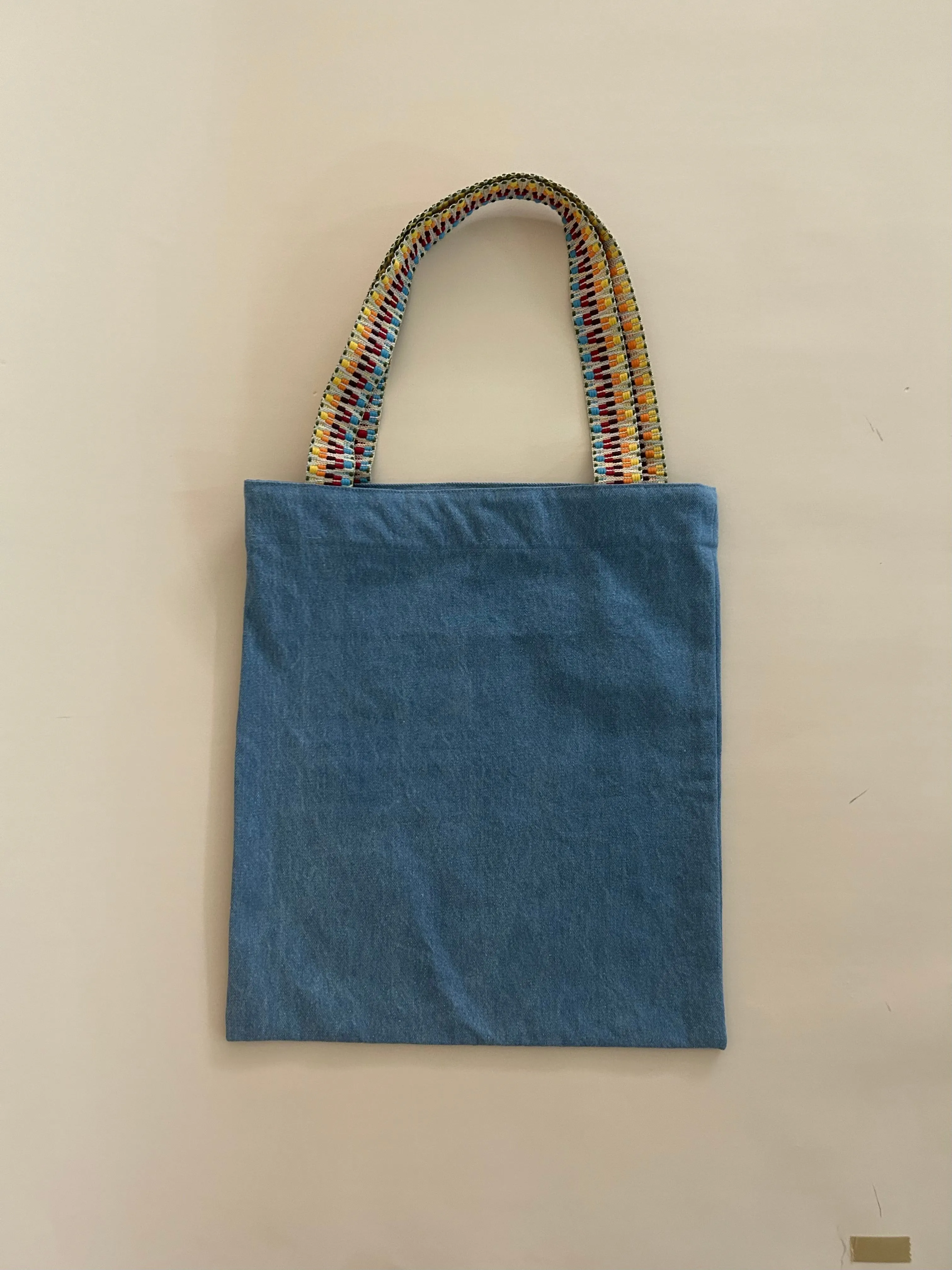 G&B Tote Bag for Dog Moms, Denim