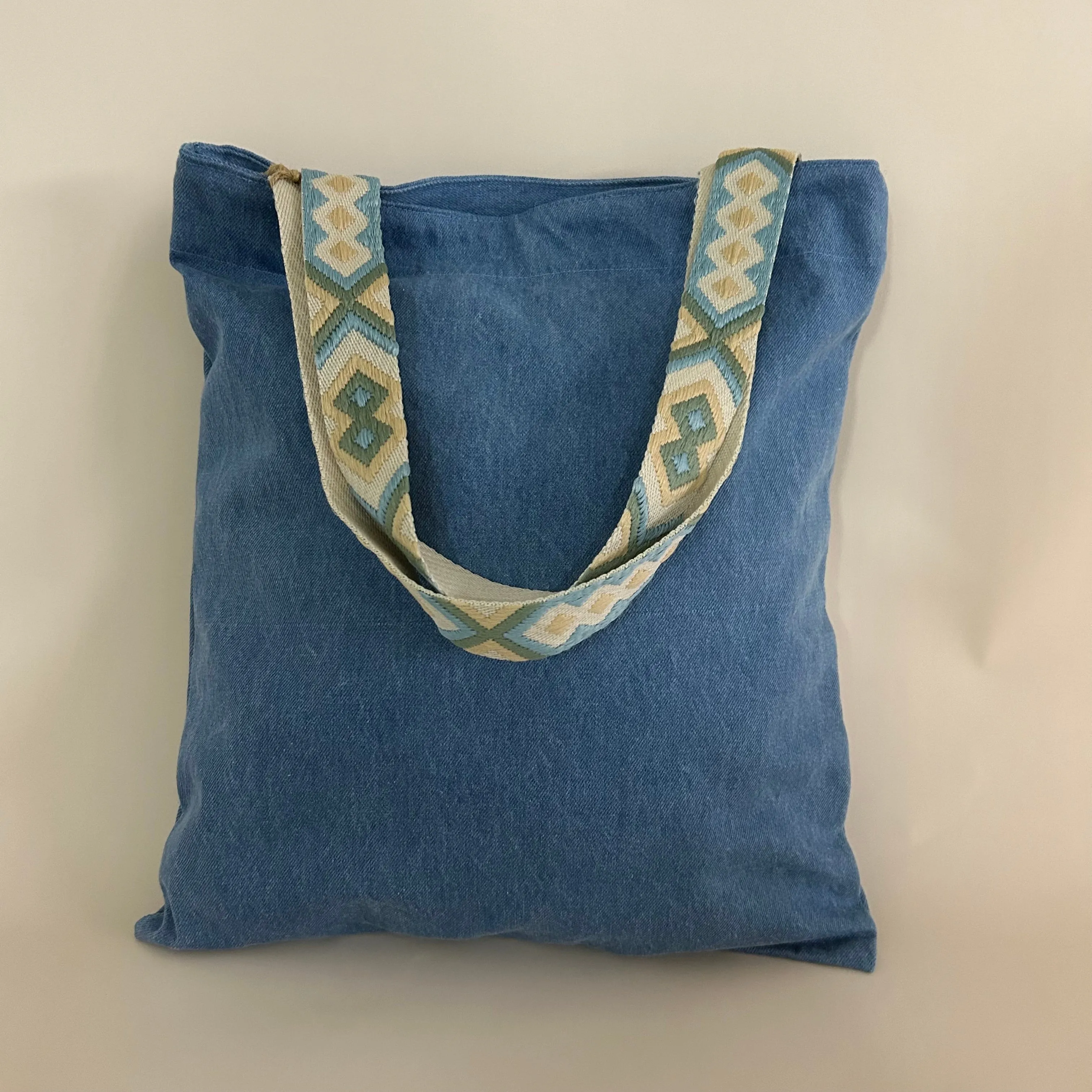 G&B Tote Bag for Dog Moms, Denim