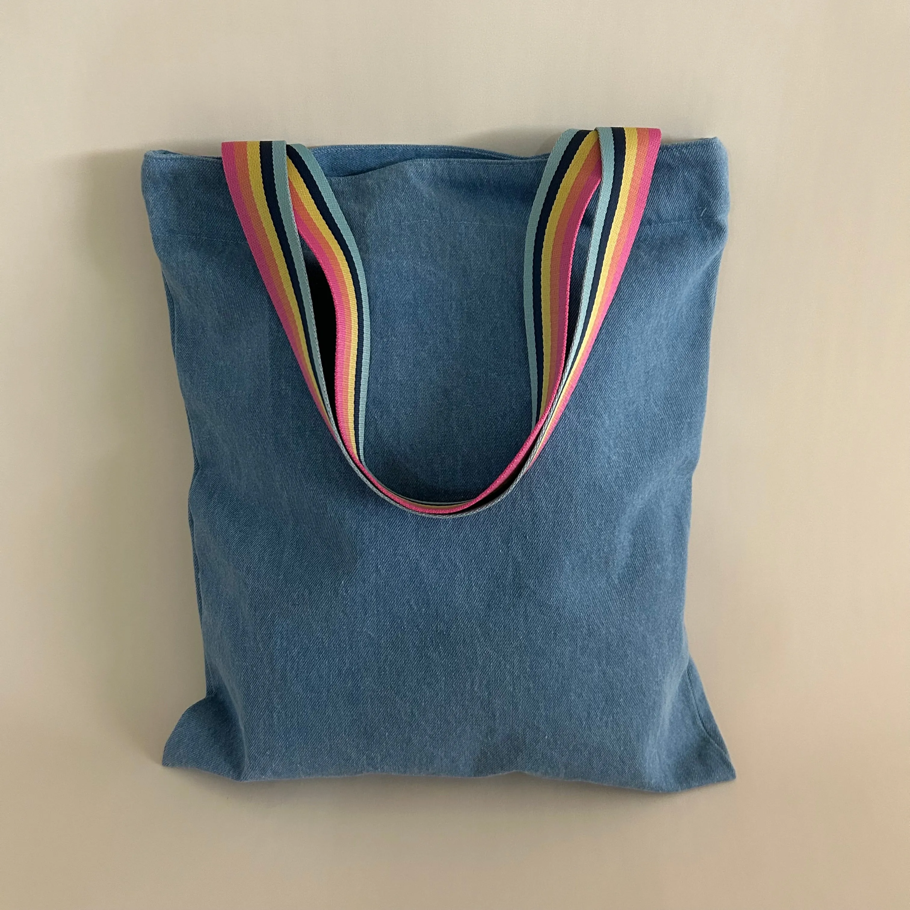 G&B Tote Bag for Dog Moms, Denim