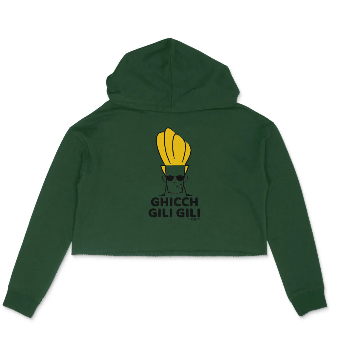 Ghicch Gili Gili - Kannada Crop Hoodie