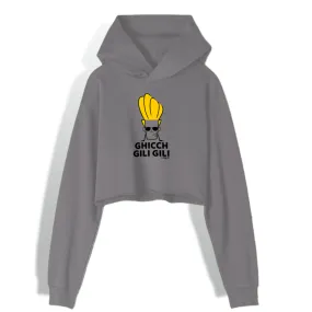 Ghicch Gili Gili - Kannada Crop Hoodie