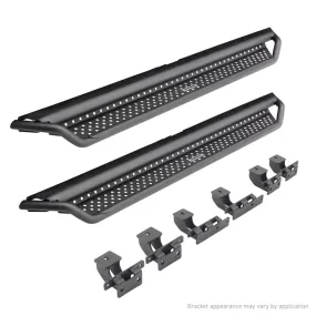 Go Rhino 05  Toyota Tacoma Dominator Extreme D1 SideSteps Complete Kit w/SideStep   Brkts (gorD14429T)