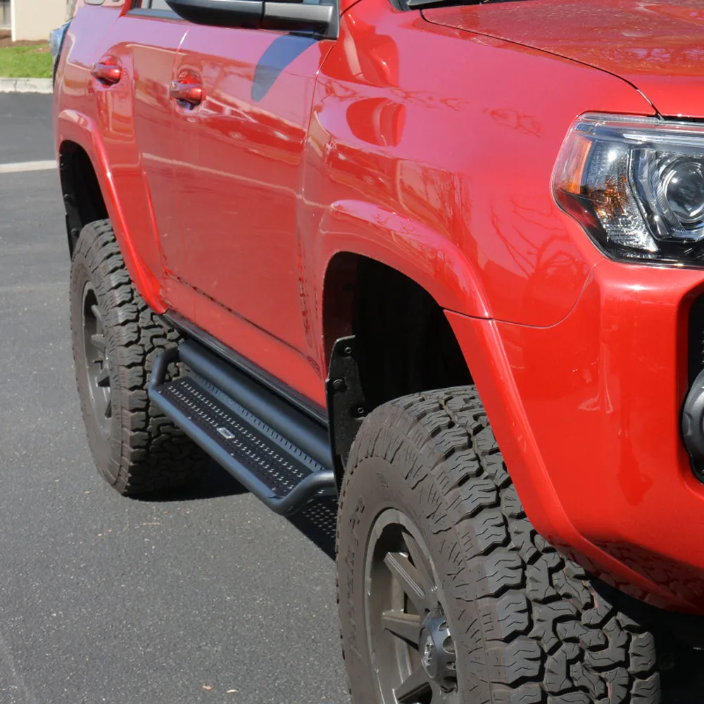 Go Rhino 05  Toyota Tacoma Dominator Extreme D1 SideSteps Complete Kit w/SideStep   Brkts (gorD14429T)