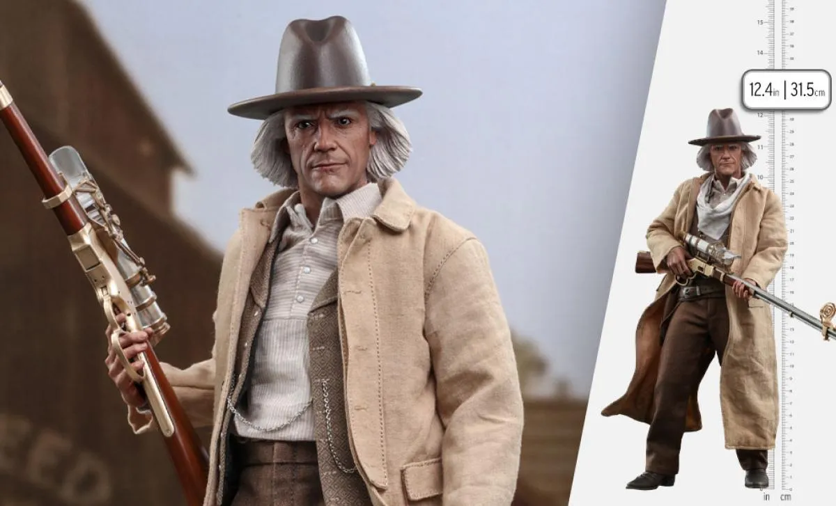 Hot Toys Back to the Future Doc Brown Sixth Scale Figure