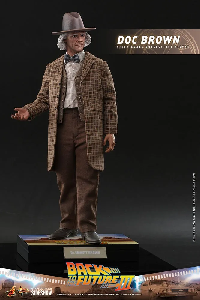 Hot Toys Back to the Future Doc Brown Sixth Scale Figure