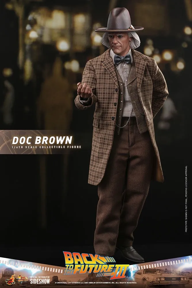 Hot Toys Back to the Future Doc Brown Sixth Scale Figure