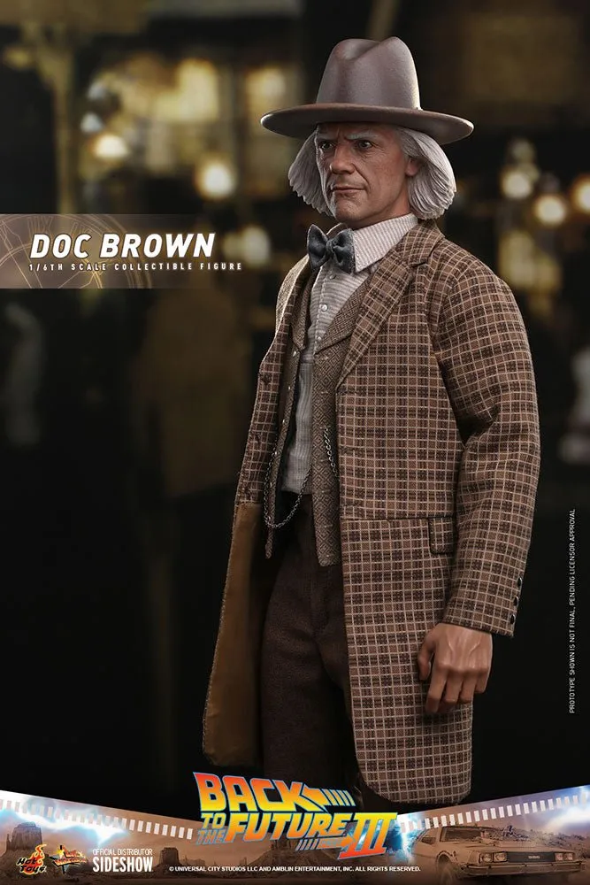 Hot Toys Back to the Future Doc Brown Sixth Scale Figure