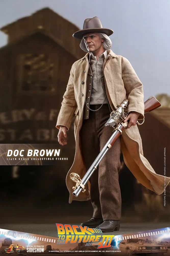 Hot Toys Back to the Future Doc Brown Sixth Scale Figure