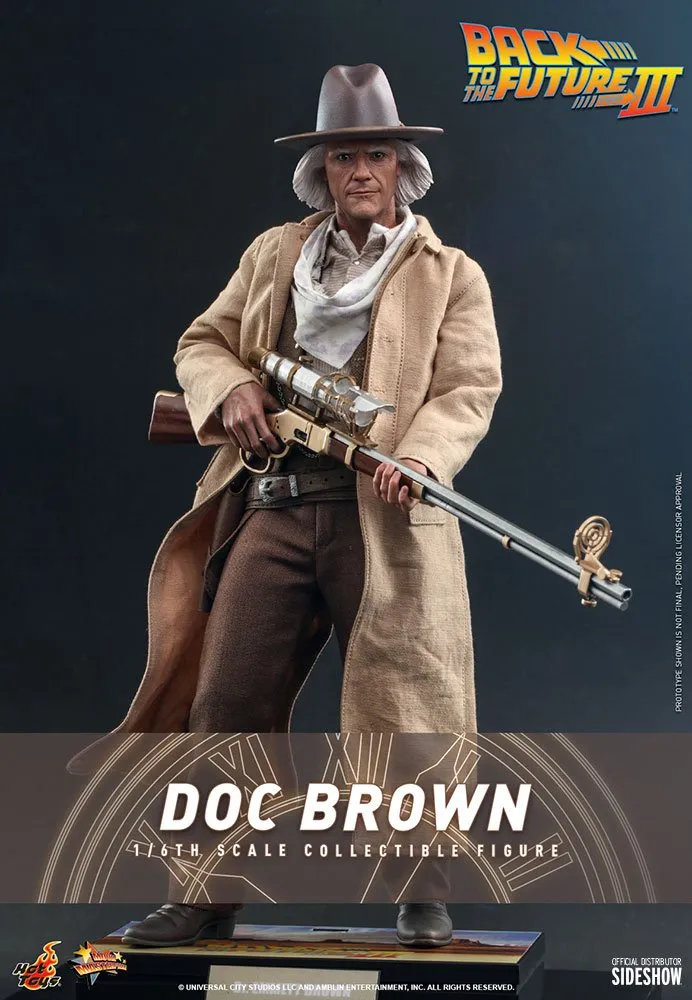 Hot Toys Back to the Future Doc Brown Sixth Scale Figure