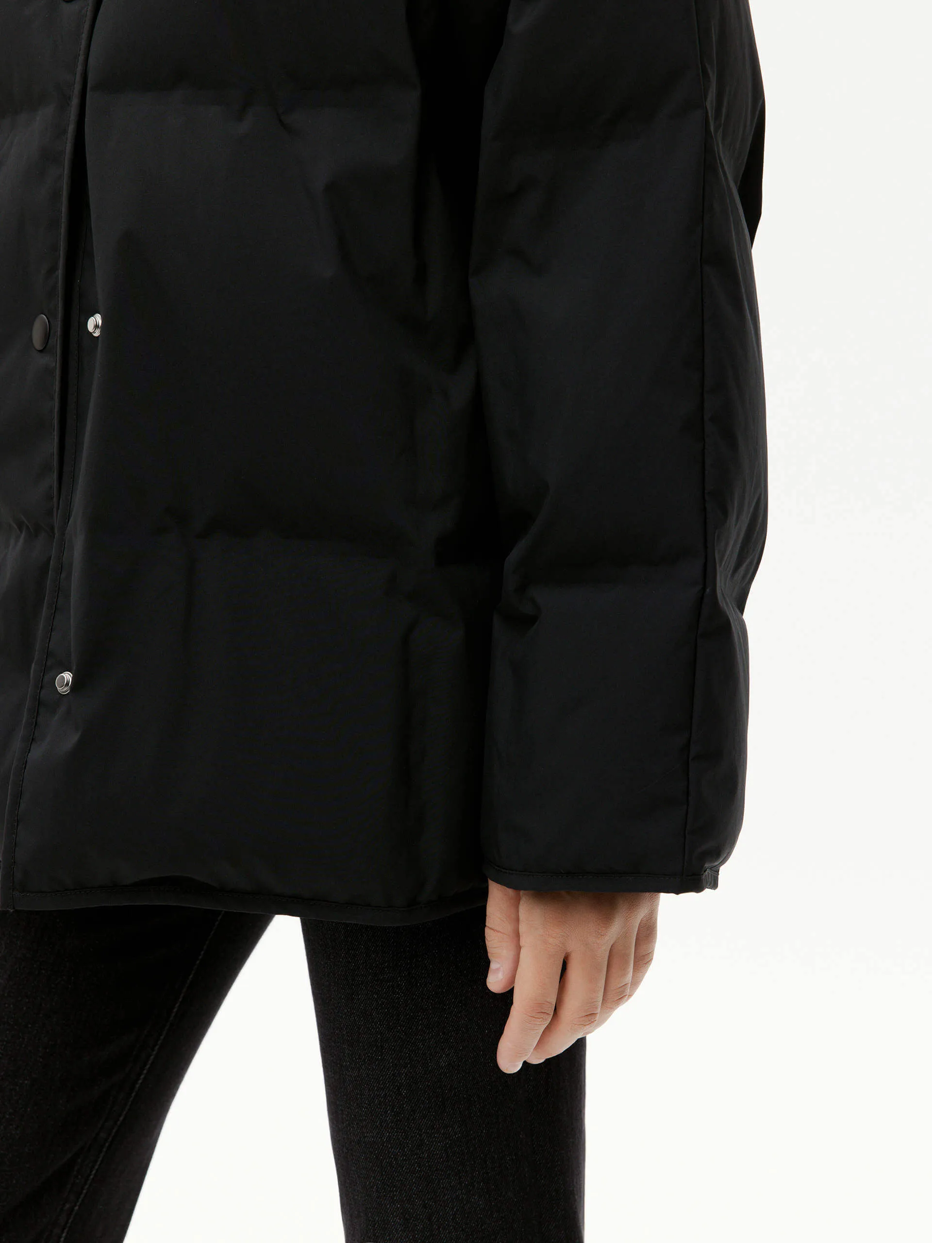 Include Scarf Puffer Coat