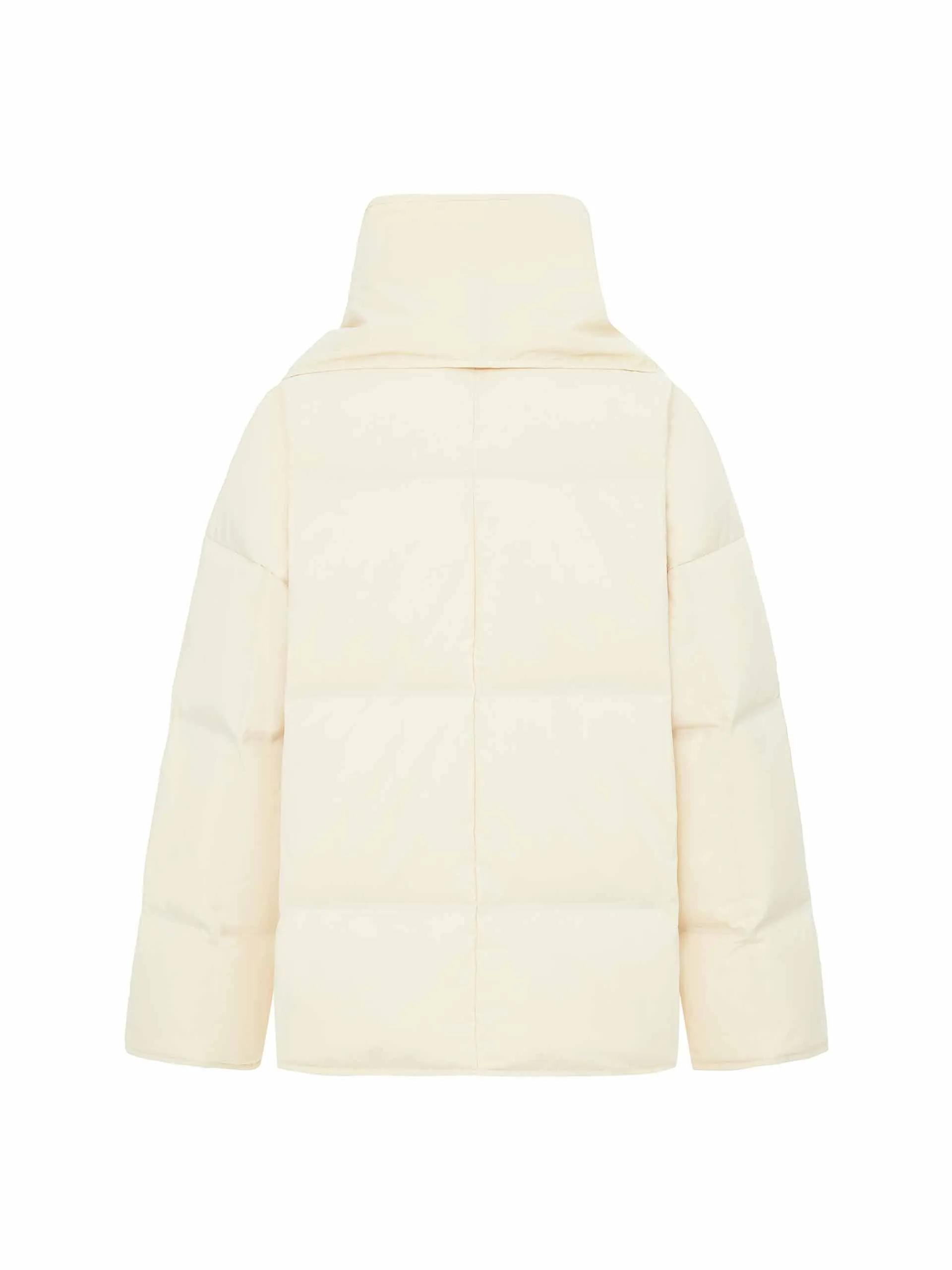 Include Scarf Puffer Coat