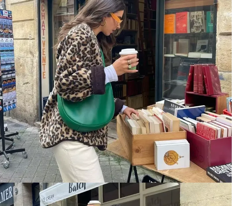 Jenna - Cosy leopard print jacket