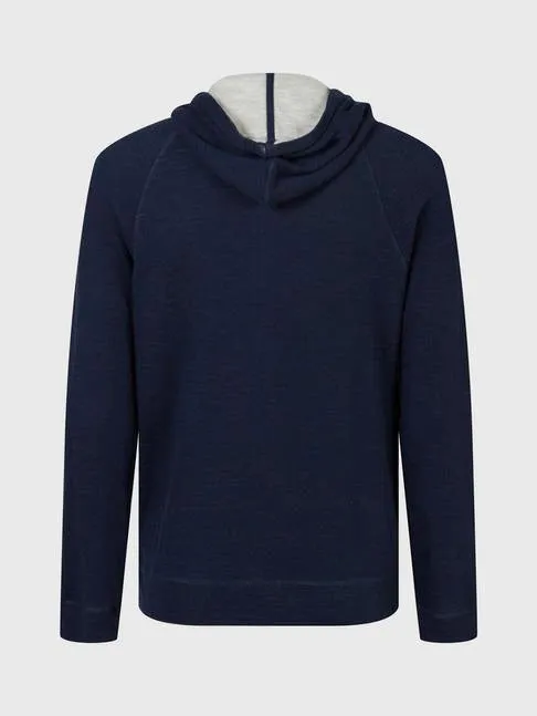 John Varvatos - Double Knit Plaited Hoodie