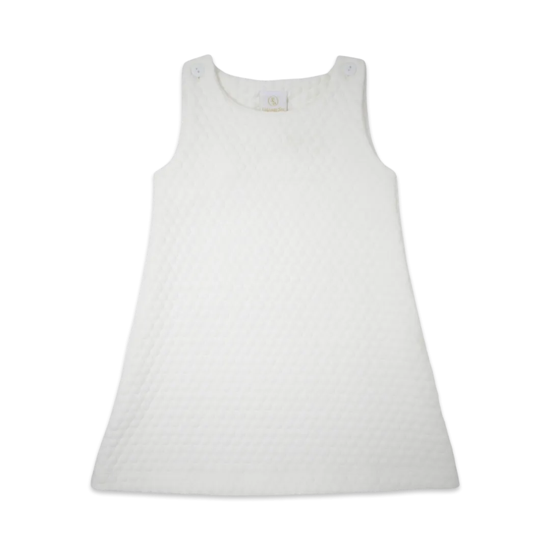 Julie Jumper | White Quilted (7, 8)