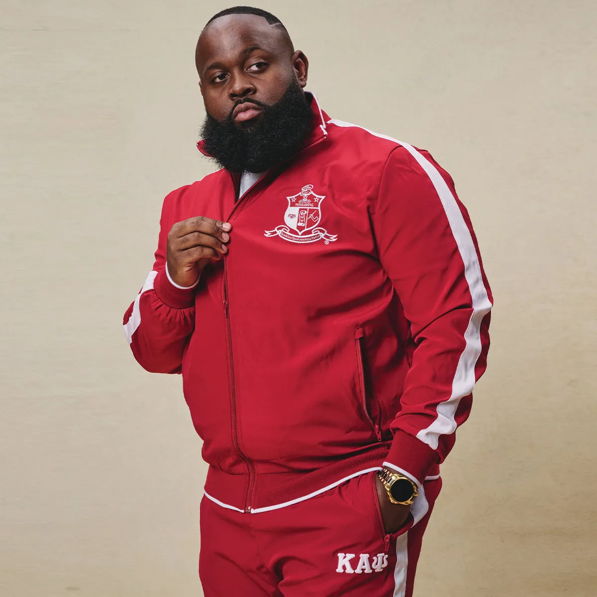 Kappa Alpha Psi Coat of Arms Track Jacket