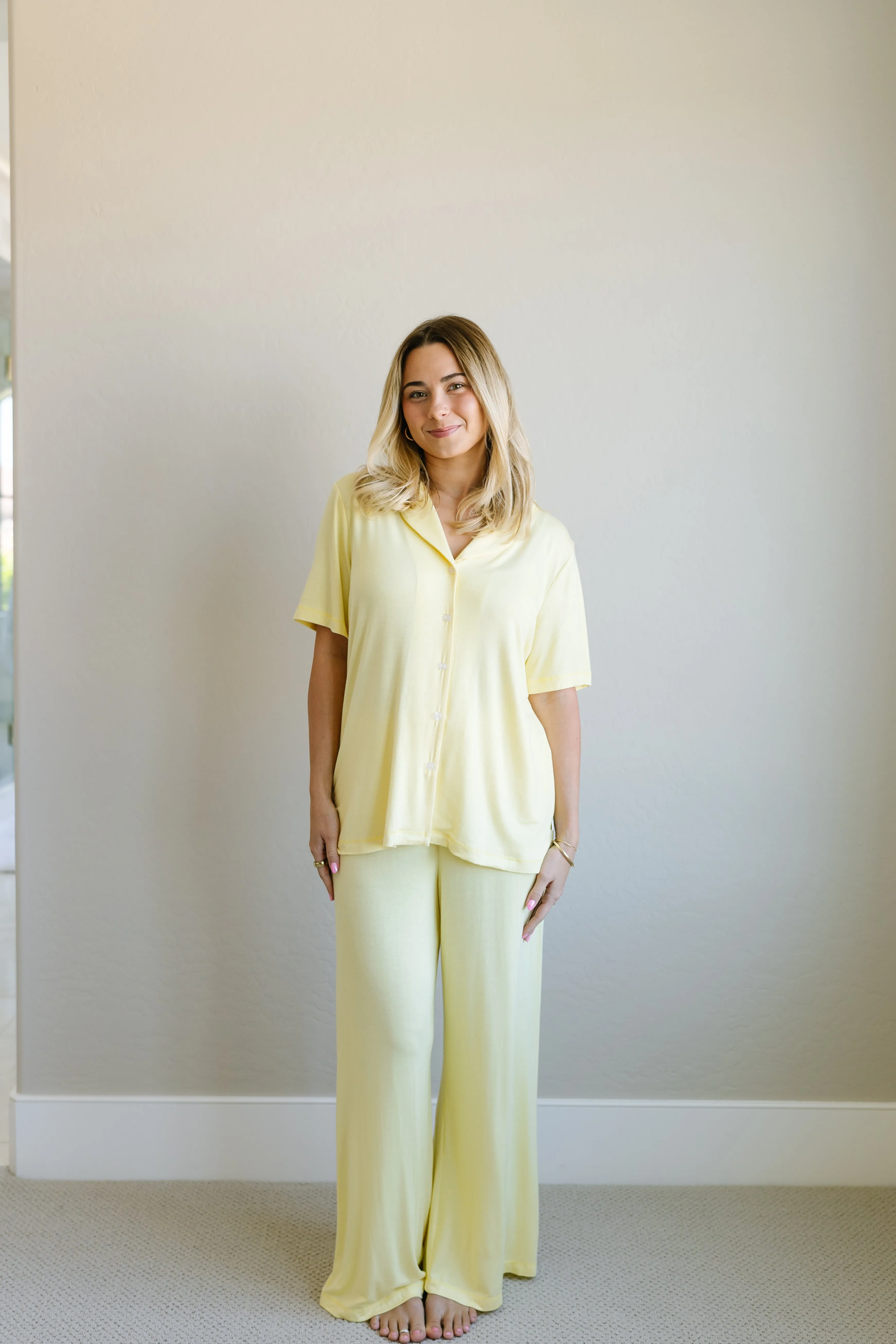 lemon drop / pajama set