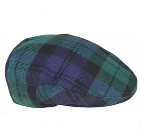 Linney - Tartan Flat Cap - Black Watch