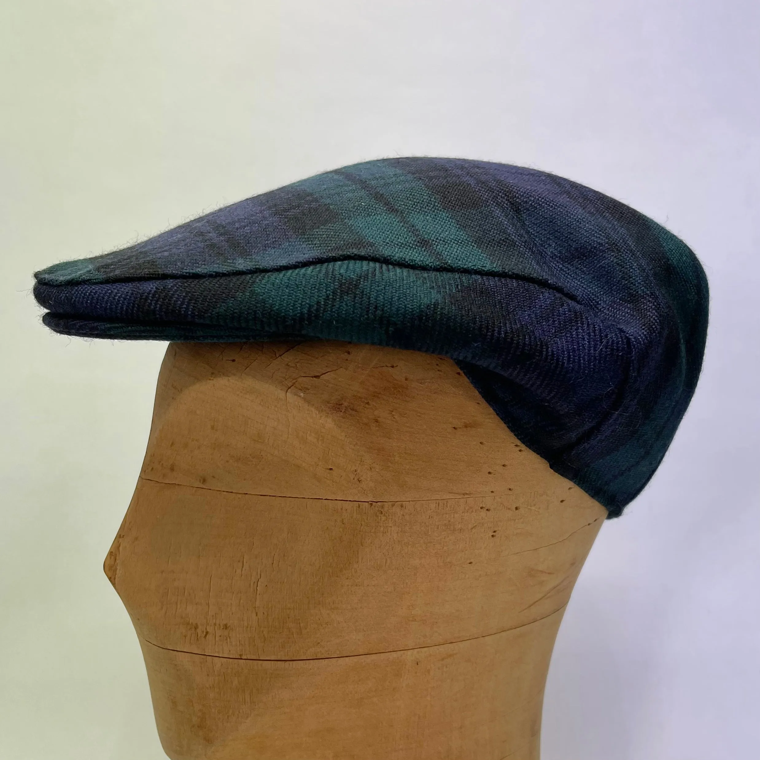 Linney - Tartan Flat Cap - Black Watch