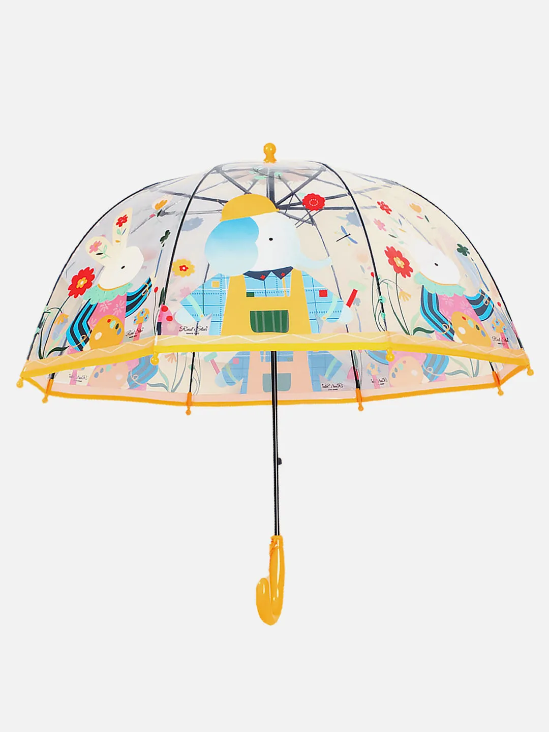 Little Surprise Box Dome Style Transparent Umbrella for Kids