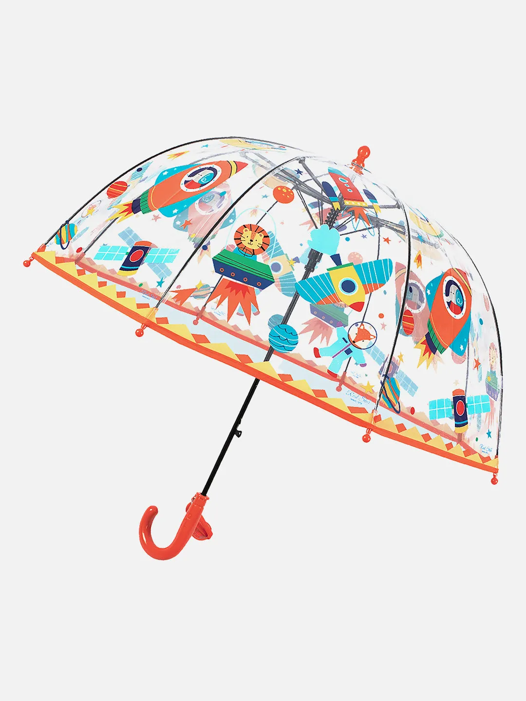 Little Surprise Box Dome Style Transparent Umbrella for Kids