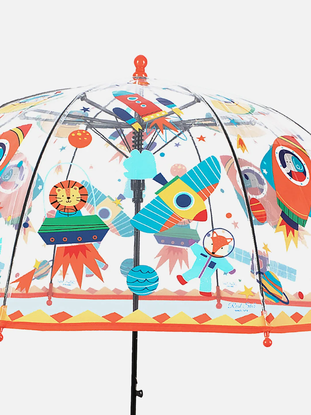 Little Surprise Box Dome Style Transparent Umbrella for Kids