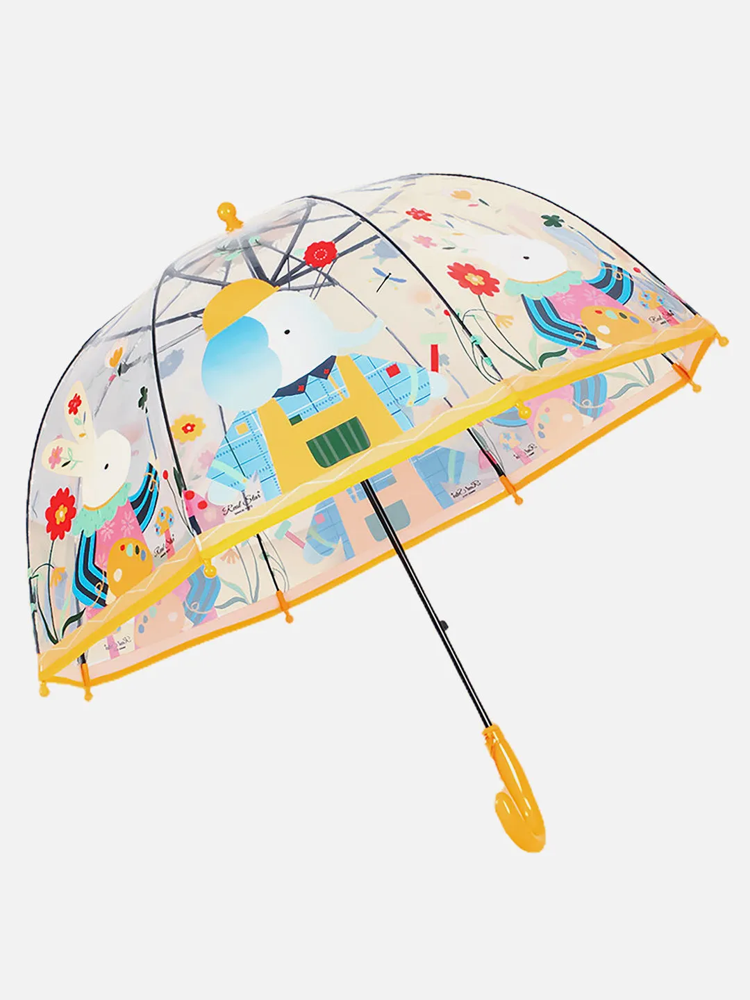 Little Surprise Box Dome Style Transparent Umbrella for Kids