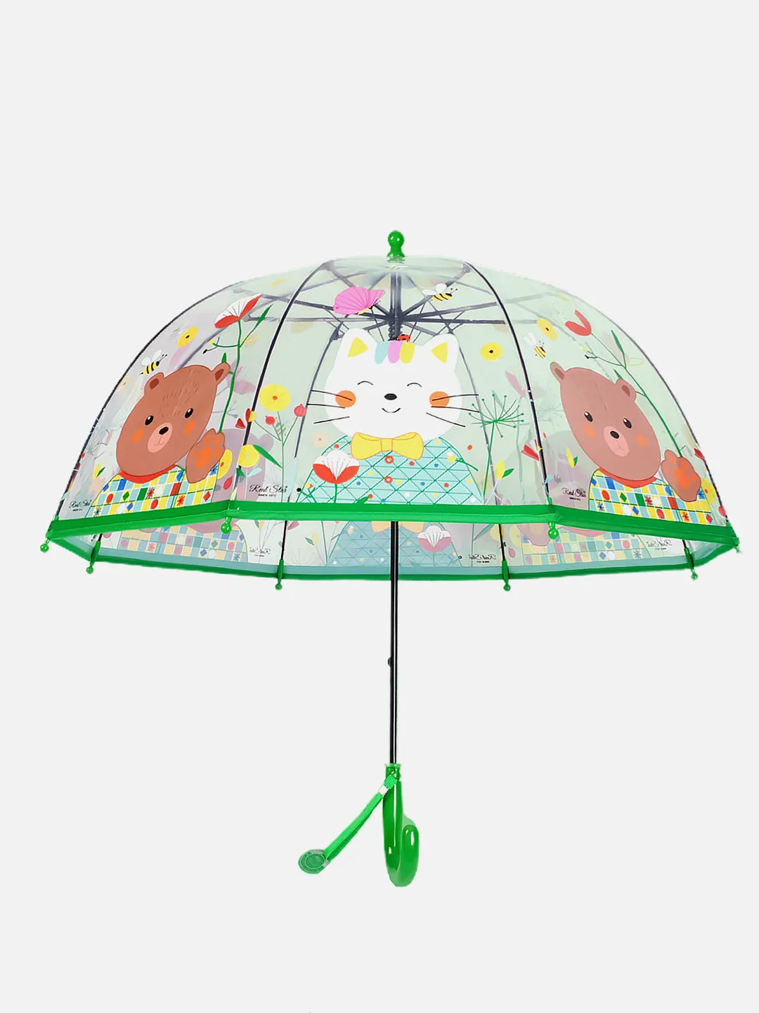 Little Surprise Box Dome Style Transparent Umbrella for Kids