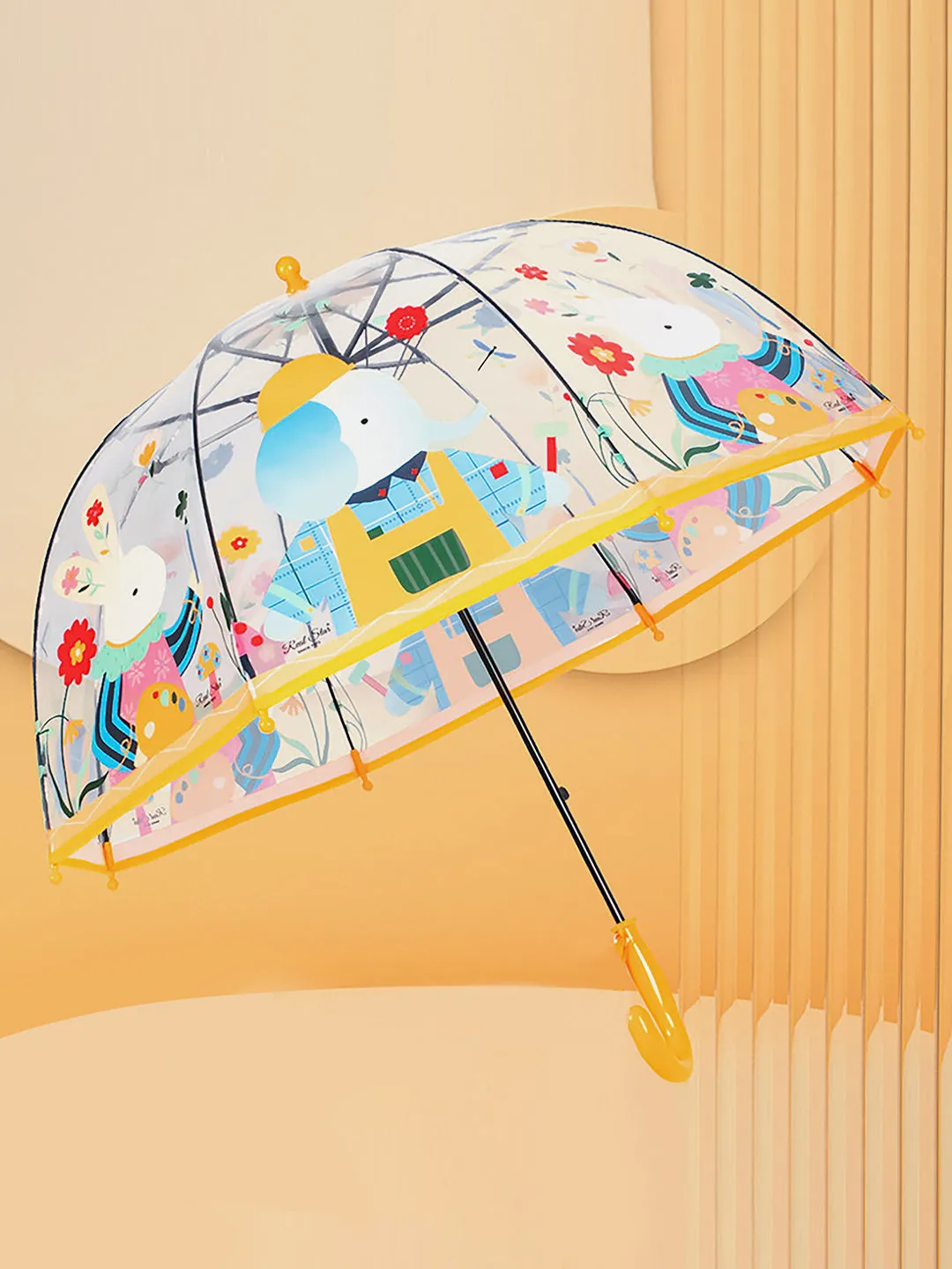 Little Surprise Box Dome Style Transparent Umbrella for Kids