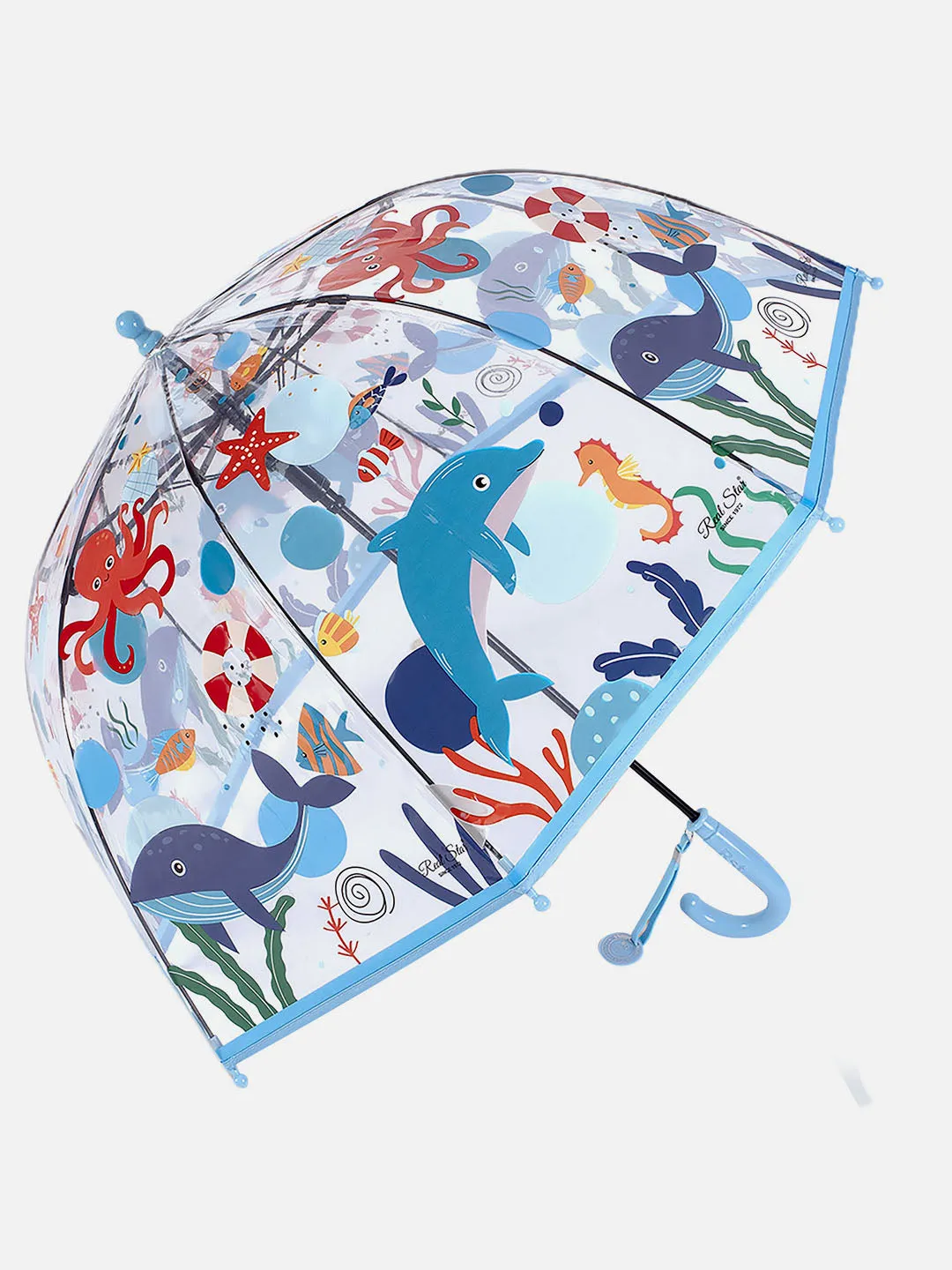 Little Surprise Box Dome Style Transparent Umbrella for Kids