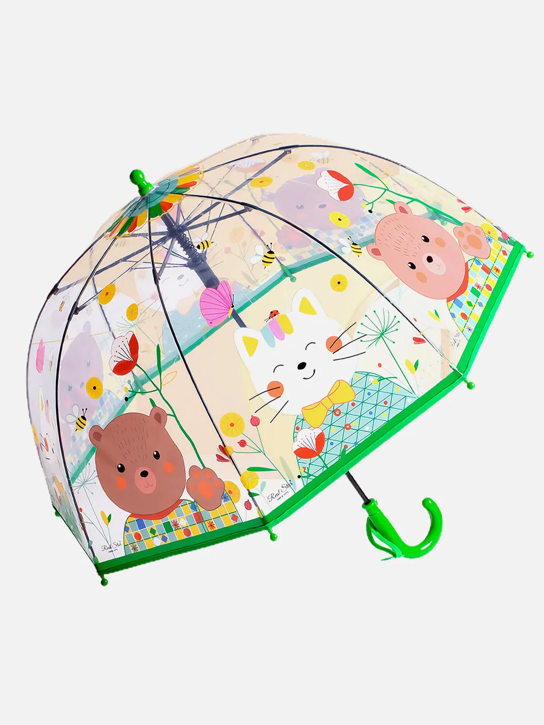 Little Surprise Box Dome Style Transparent Umbrella for Kids