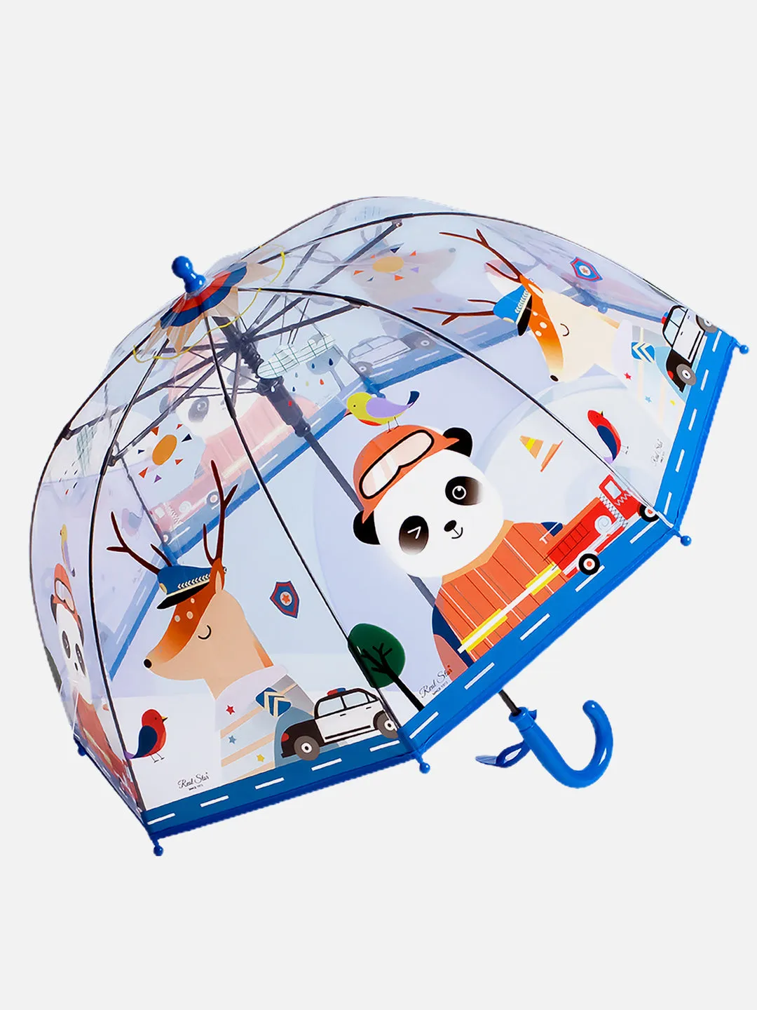 Little Surprise Box Dome Style Transparent Umbrella for Kids