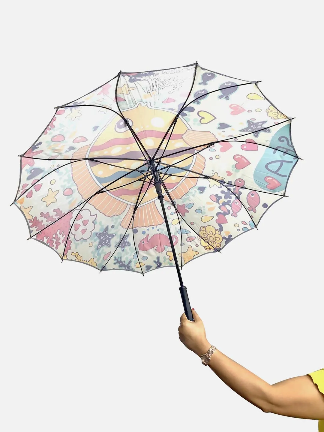 Little Surprise Box KellyJo & Starsy Rain & All Season Umbrella for Teens/Adults