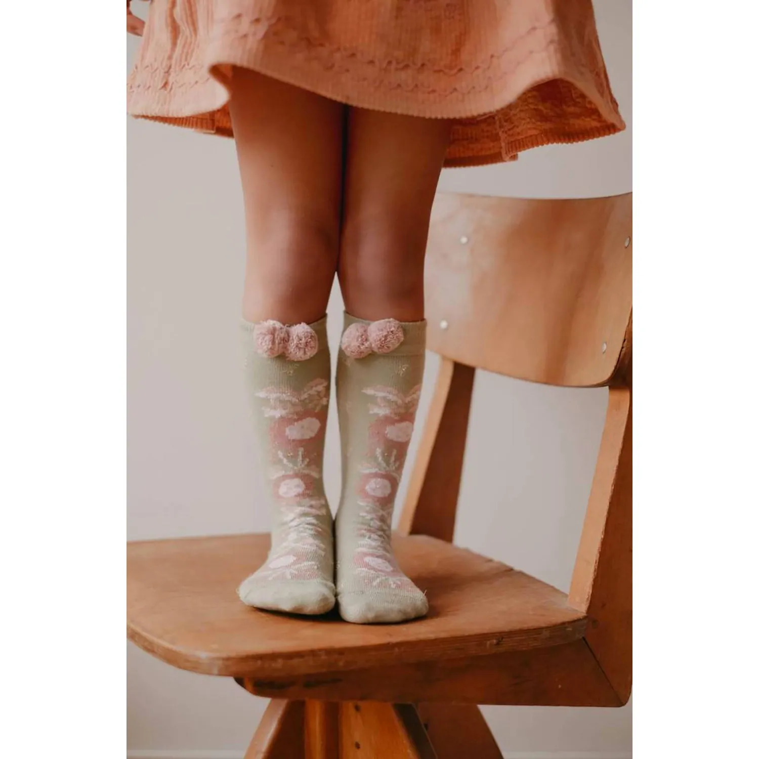 Louise Misha Chaussettes Chavka Kaki