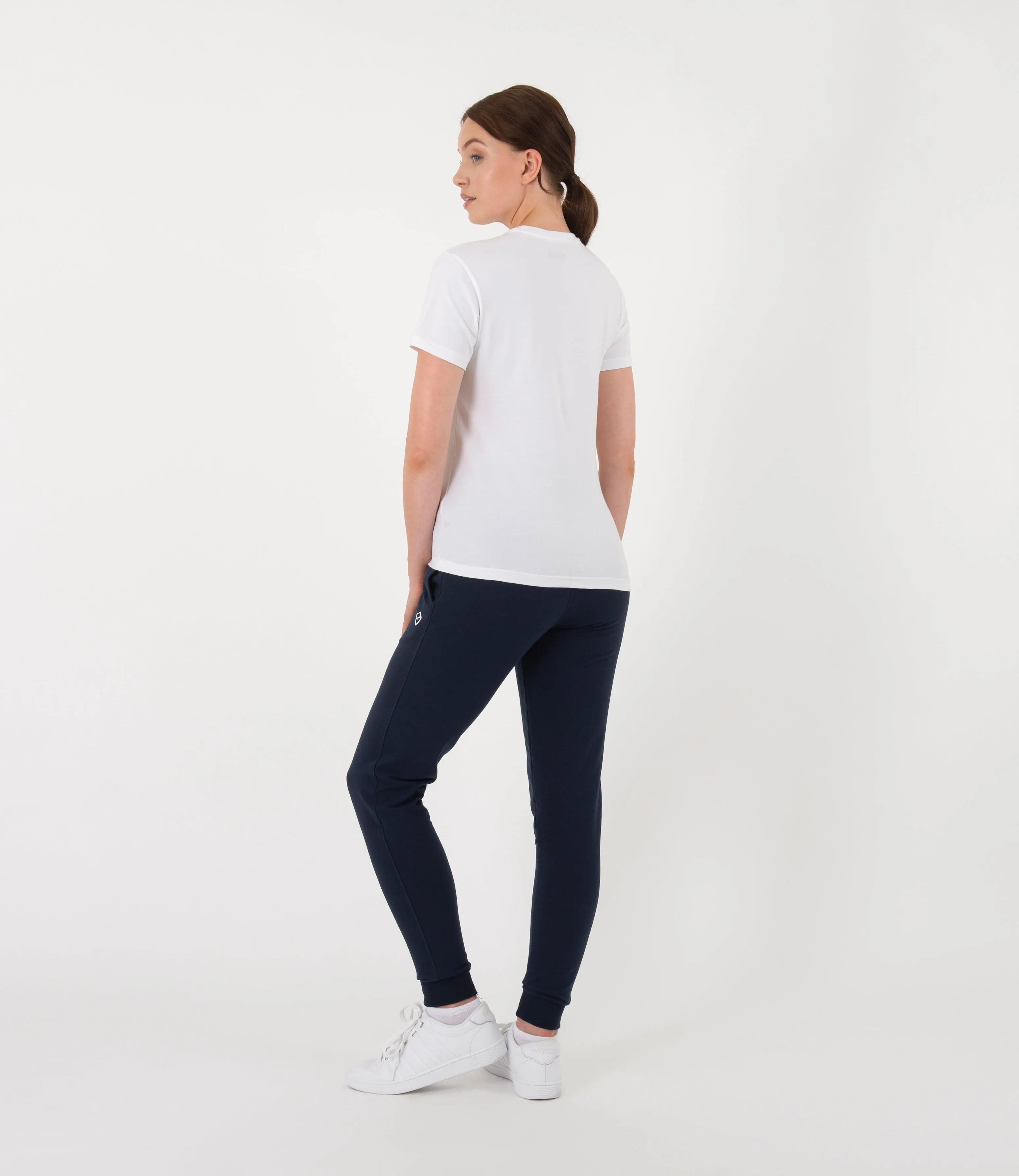 Margaret Pant - Navy/White