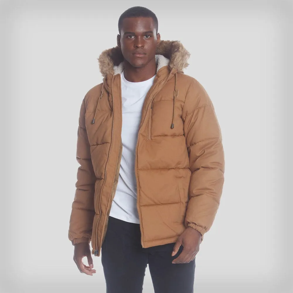 Members Only Men's Cotton Puffer Jacket