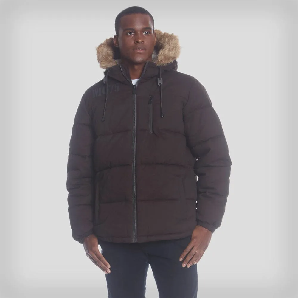 Members Only Men's Cotton Puffer Jacket