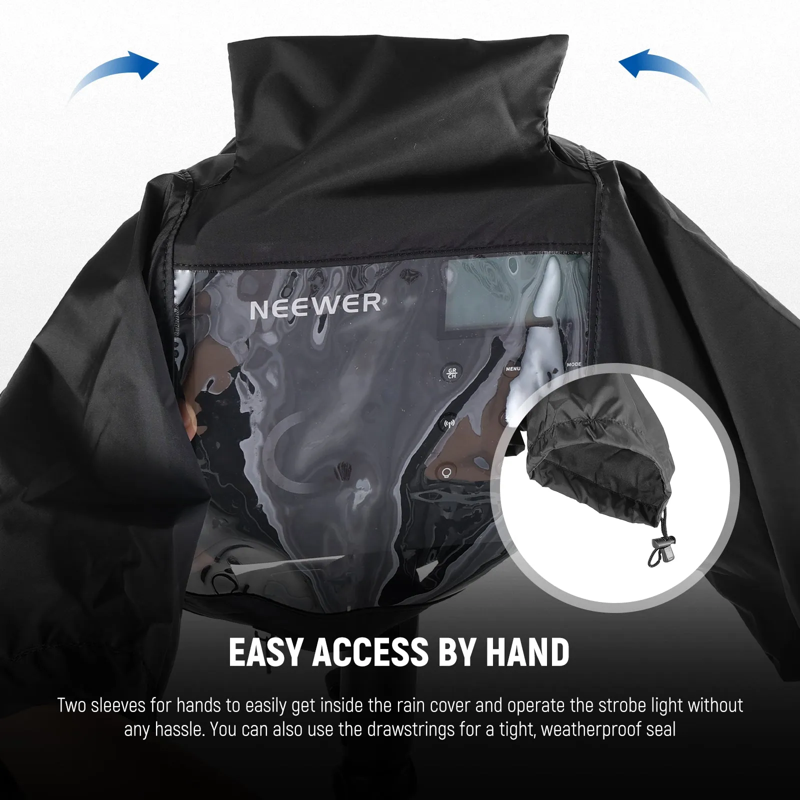 NEEWER CQP1 Rain Cover for Q4 Outdoor Strobe Flash