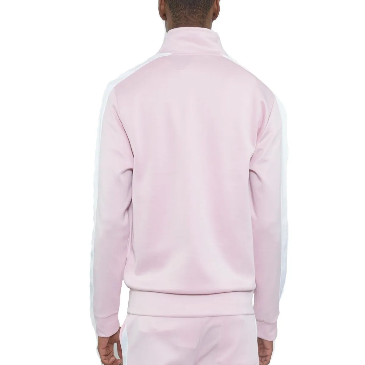 Pink Stripe Track Jacket