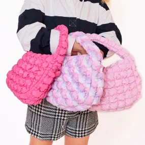 Quilted Scrunchies Mini Hobo Crossbody Bag