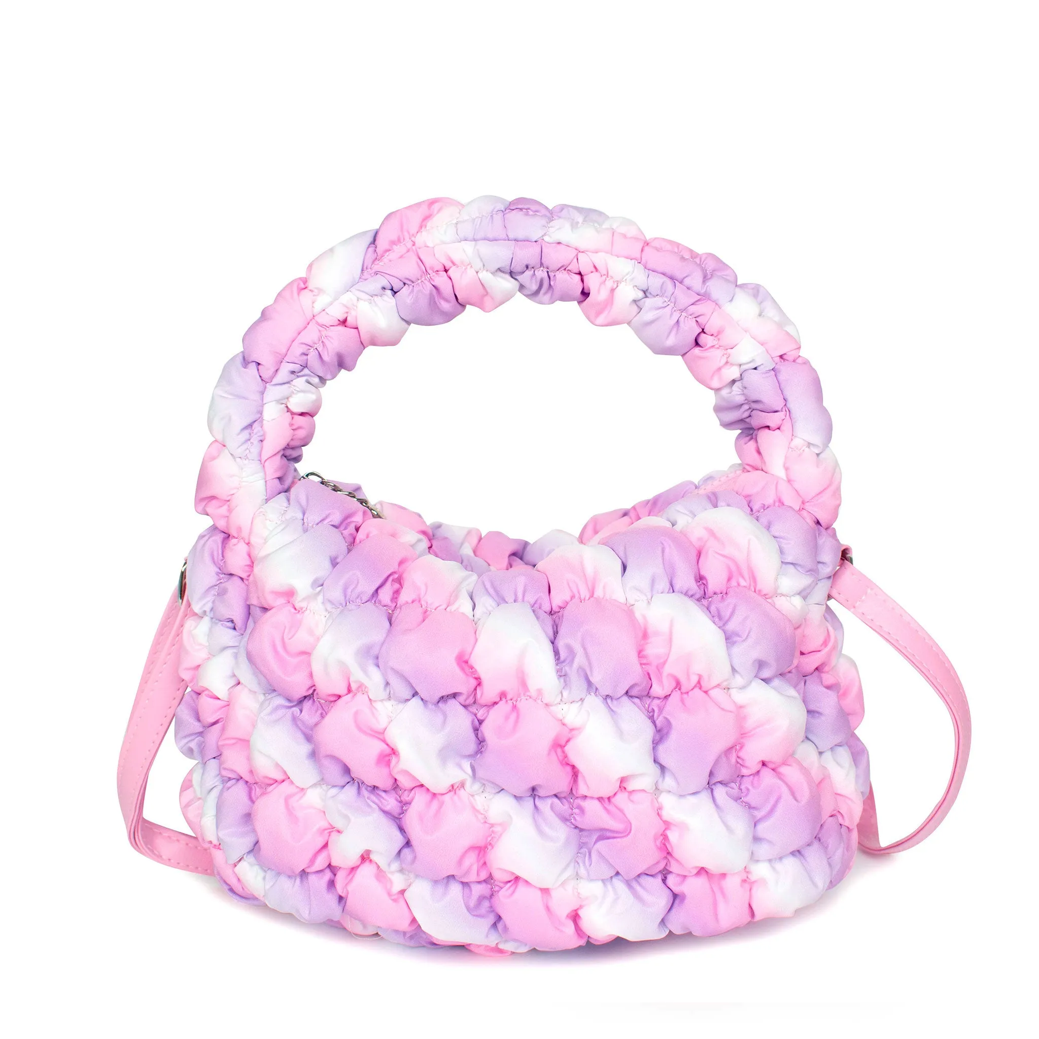 Quilted Scrunchies Mini Hobo Crossbody Bag