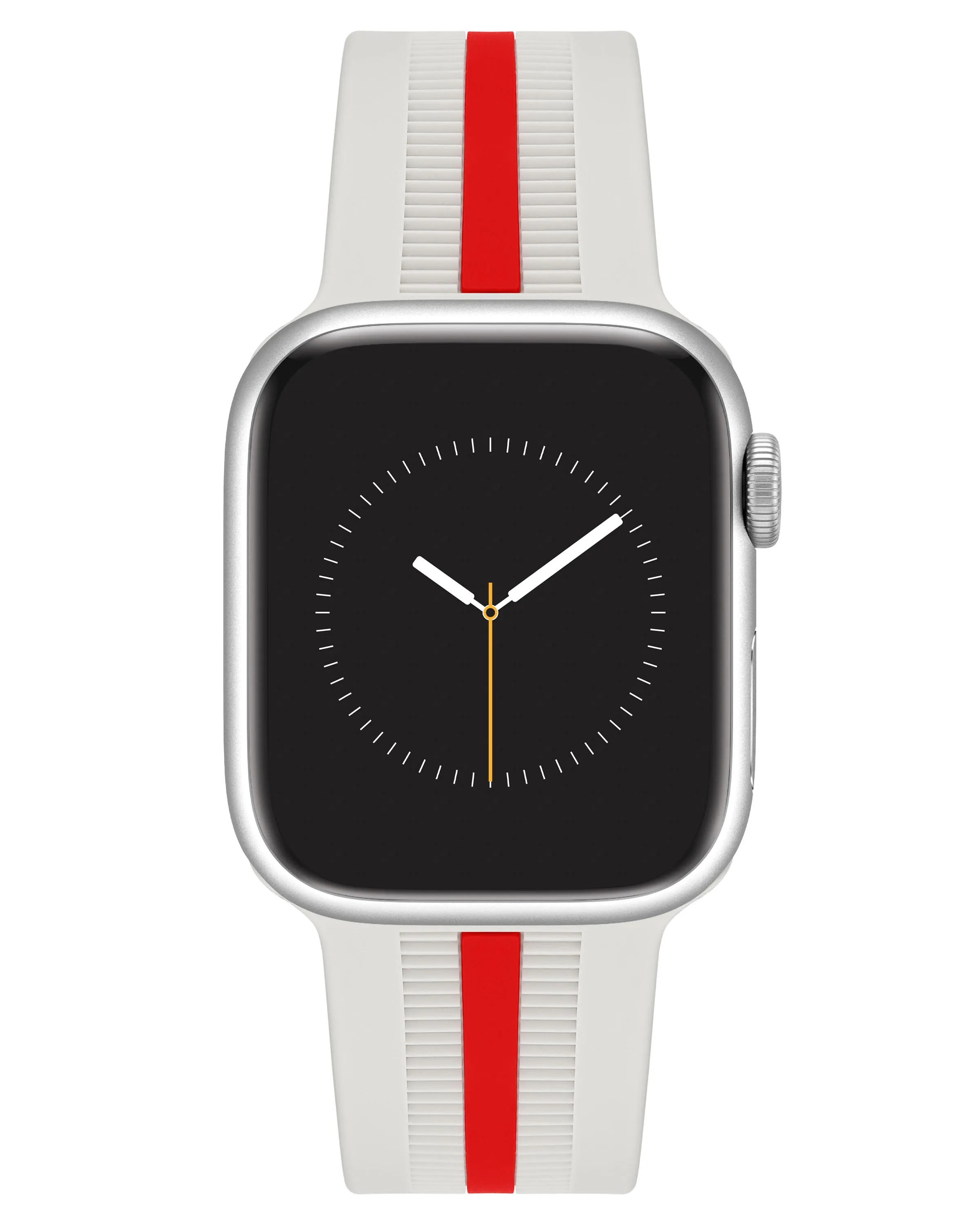 Racer Silicone Band for Apple Watch™ | Cream/Red