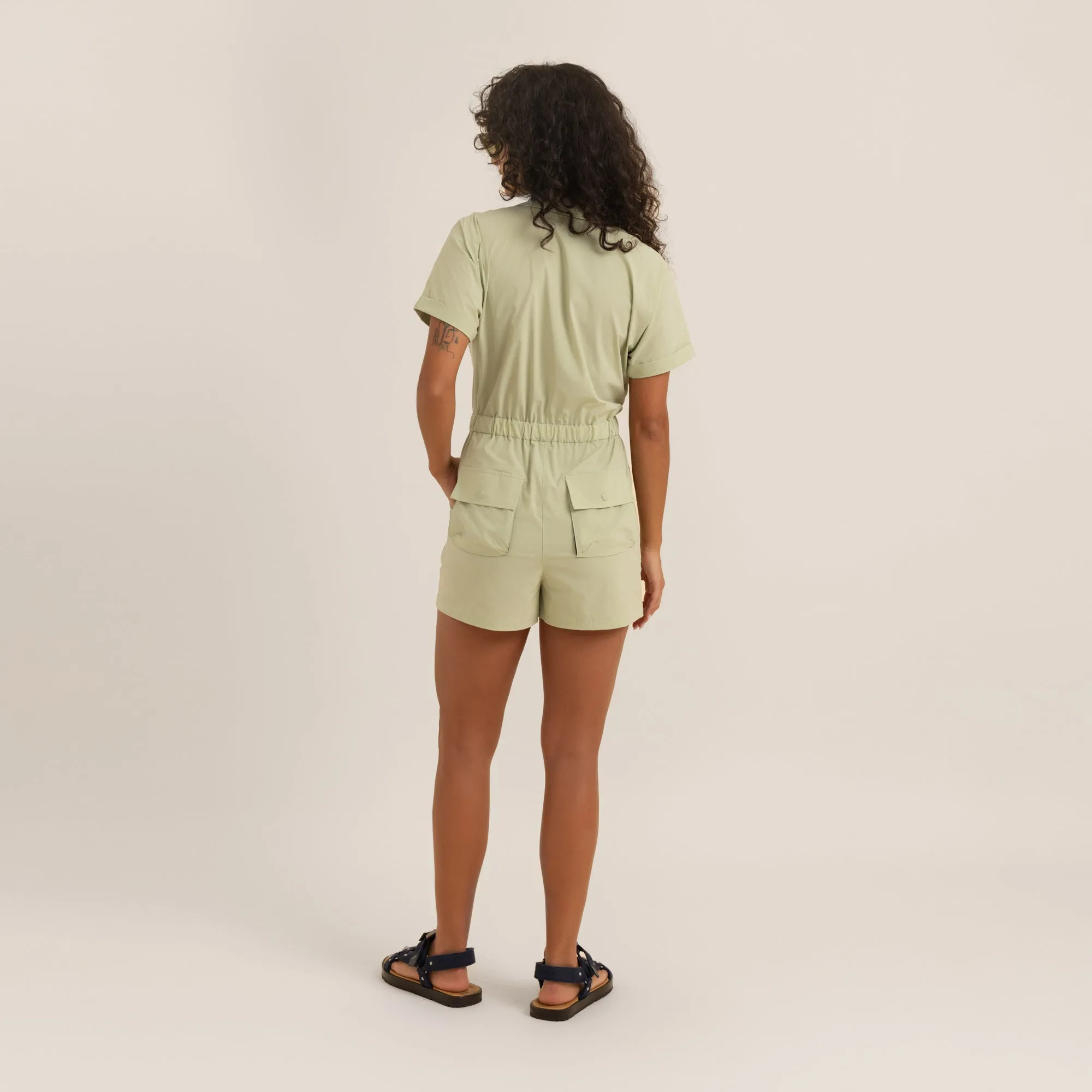 Rapids Romper - Pear